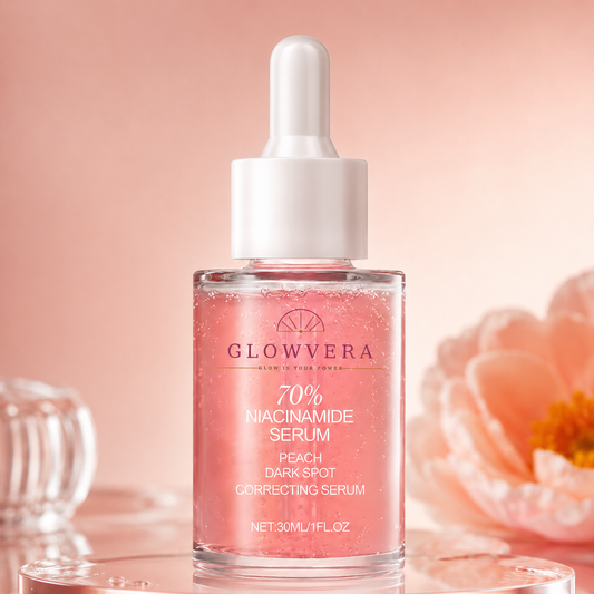 Sérum Niacinamida 70% Glow Vera™ — Peach Glow